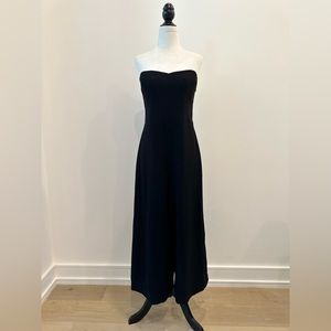Club Monaco strapless black jumper